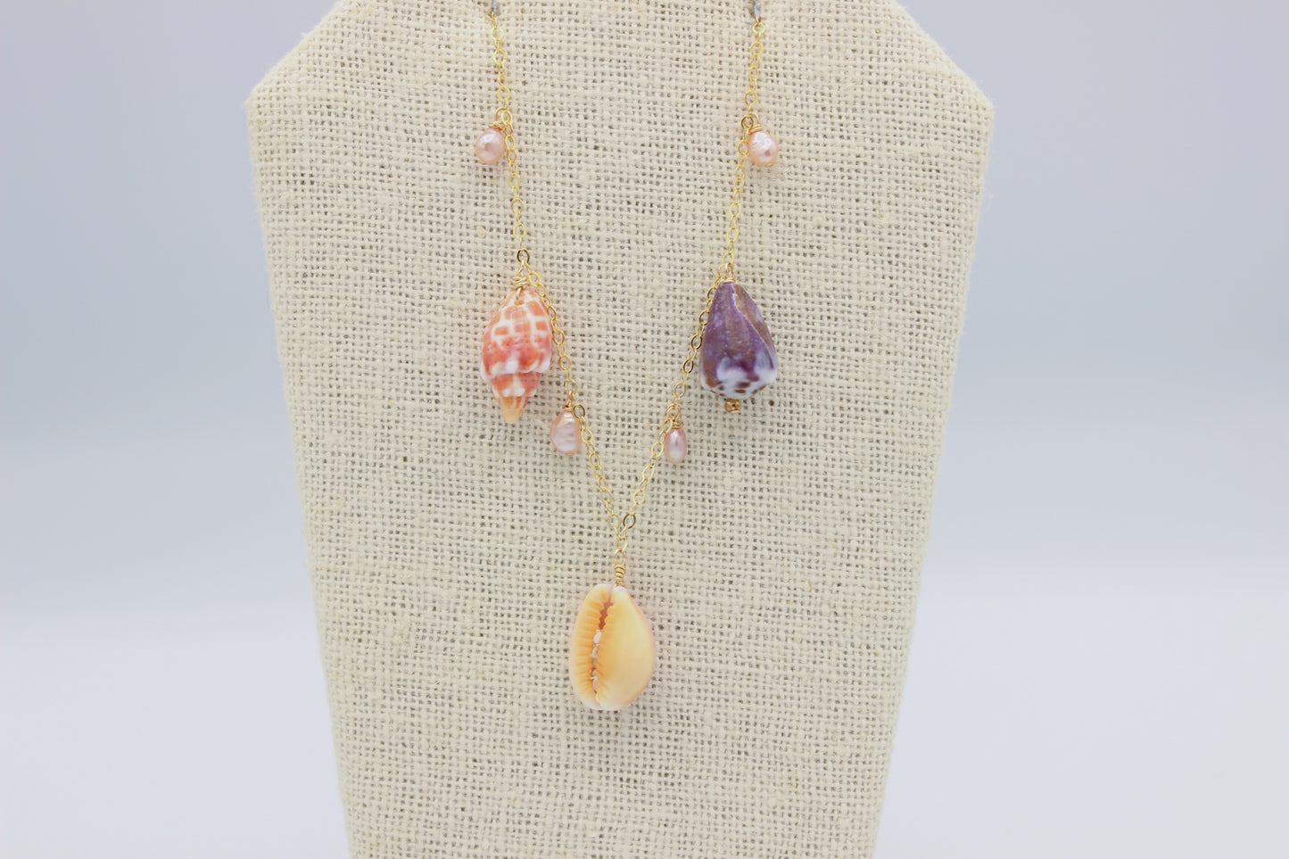 Shell Charm necklace 1