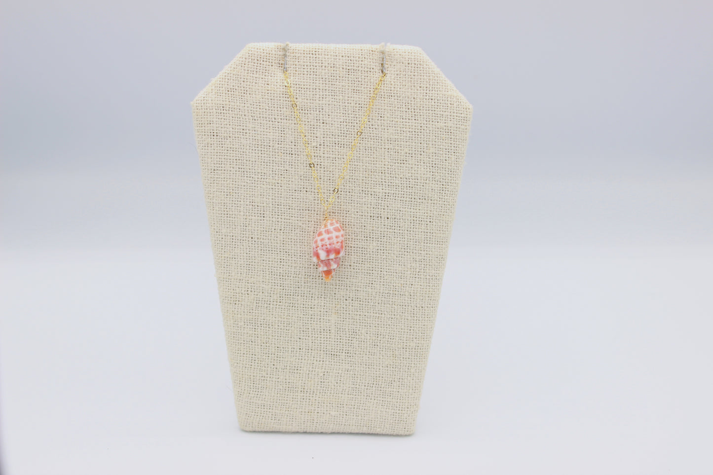 Orange Miter Necklace