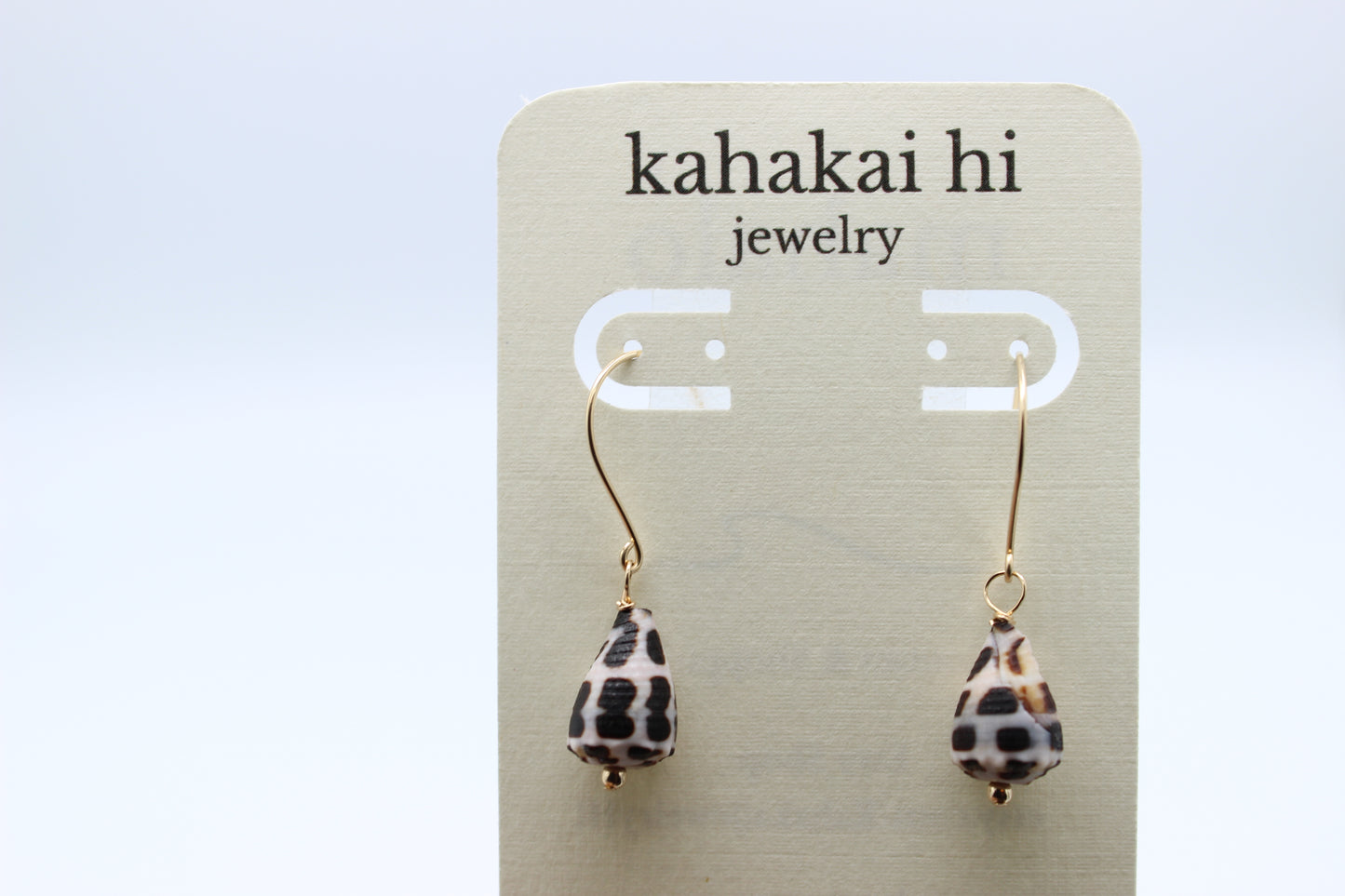 Hebrew Cone Shell Earrings