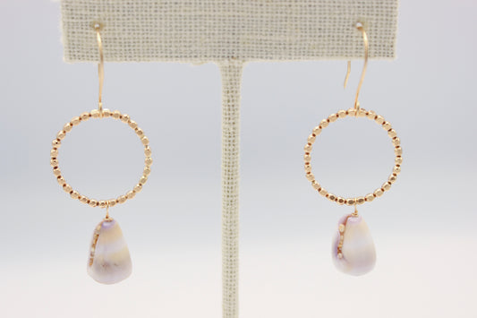 Bubble Shell Earrings