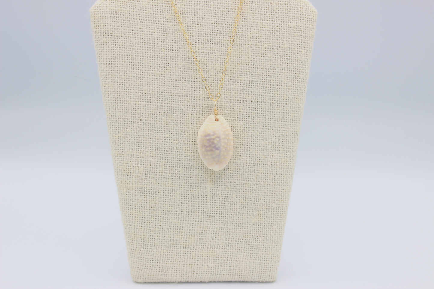 Granulated Cowrie Shell Necklace