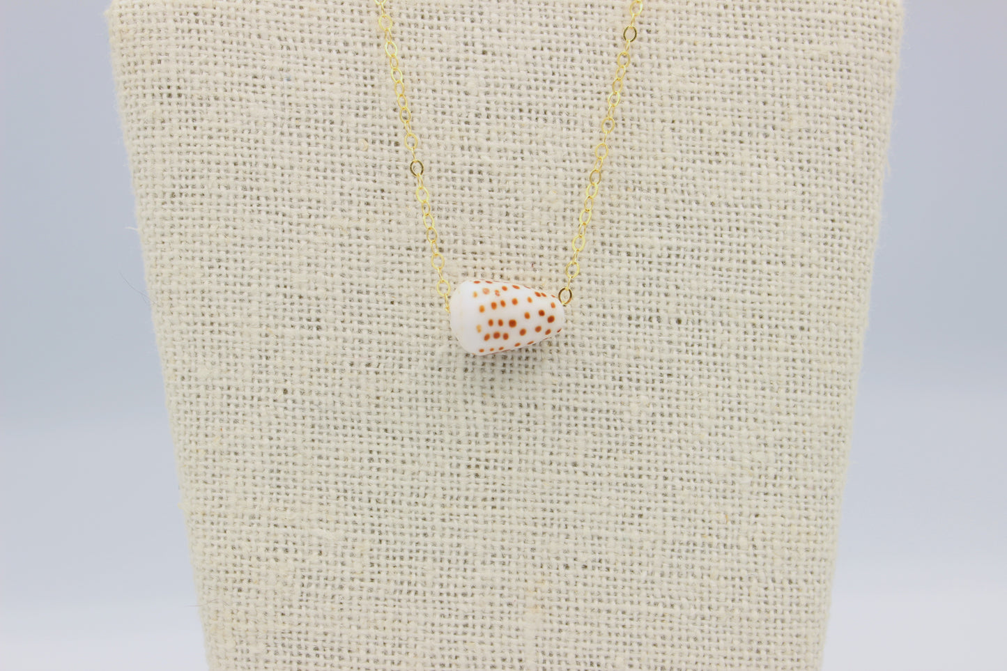 Floating Flea Cone Shell Necklace