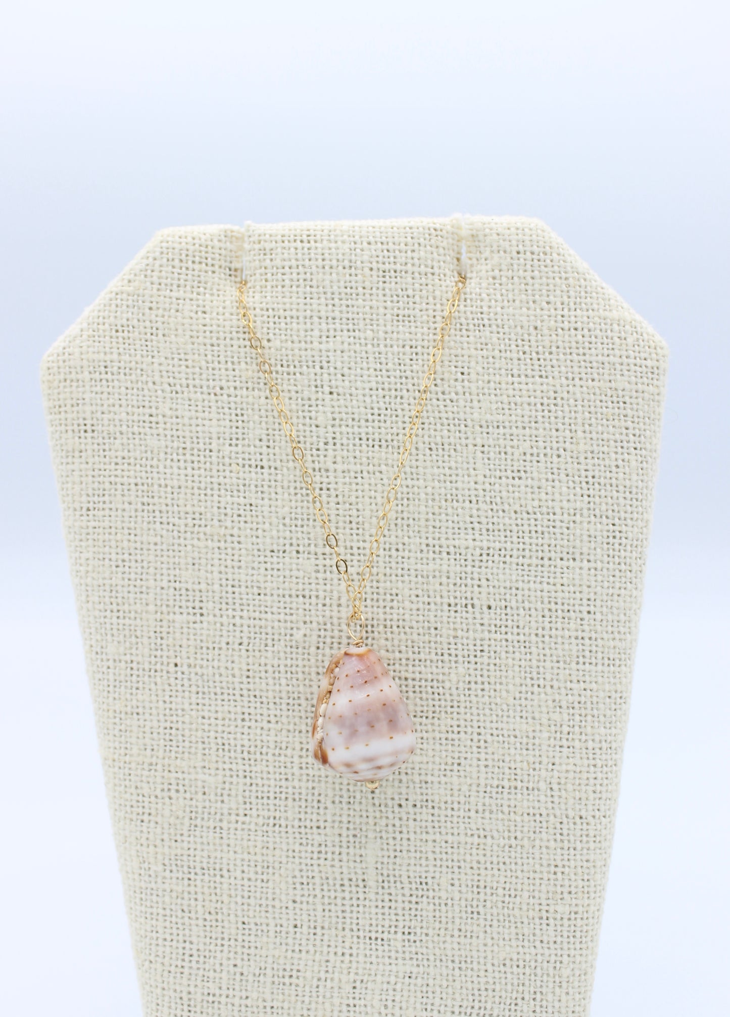 Abbreviated Cone Shell Necklace