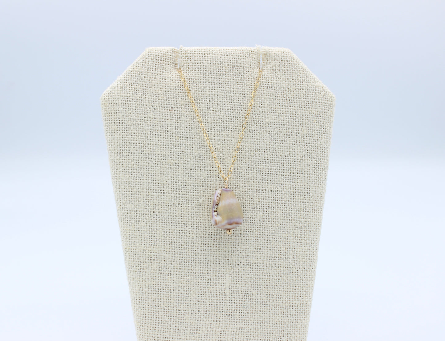 Olive Cone Shell Necklace