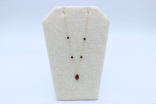 Multi Garnet Necklace