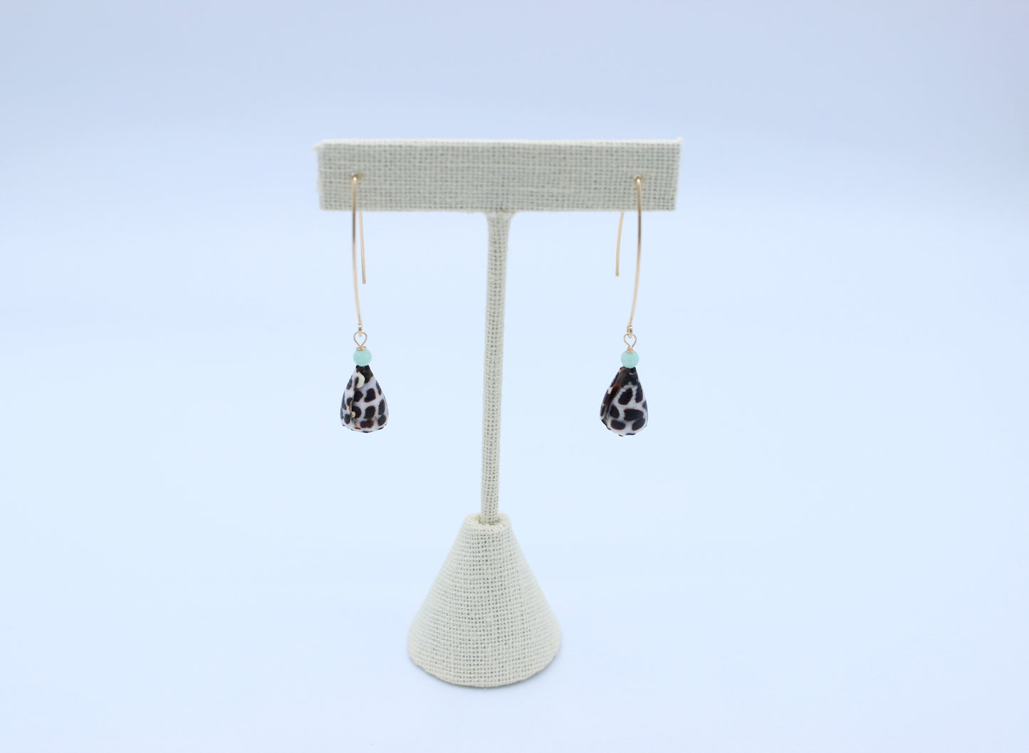 Hebrew Cone Shell Ear Wire Earrings