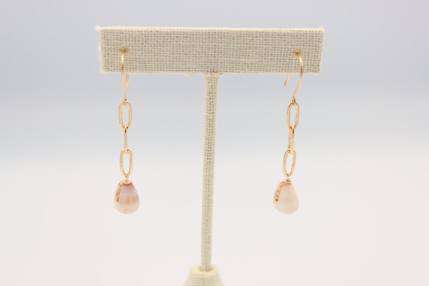 Paperlink Cone Shell Earrings
